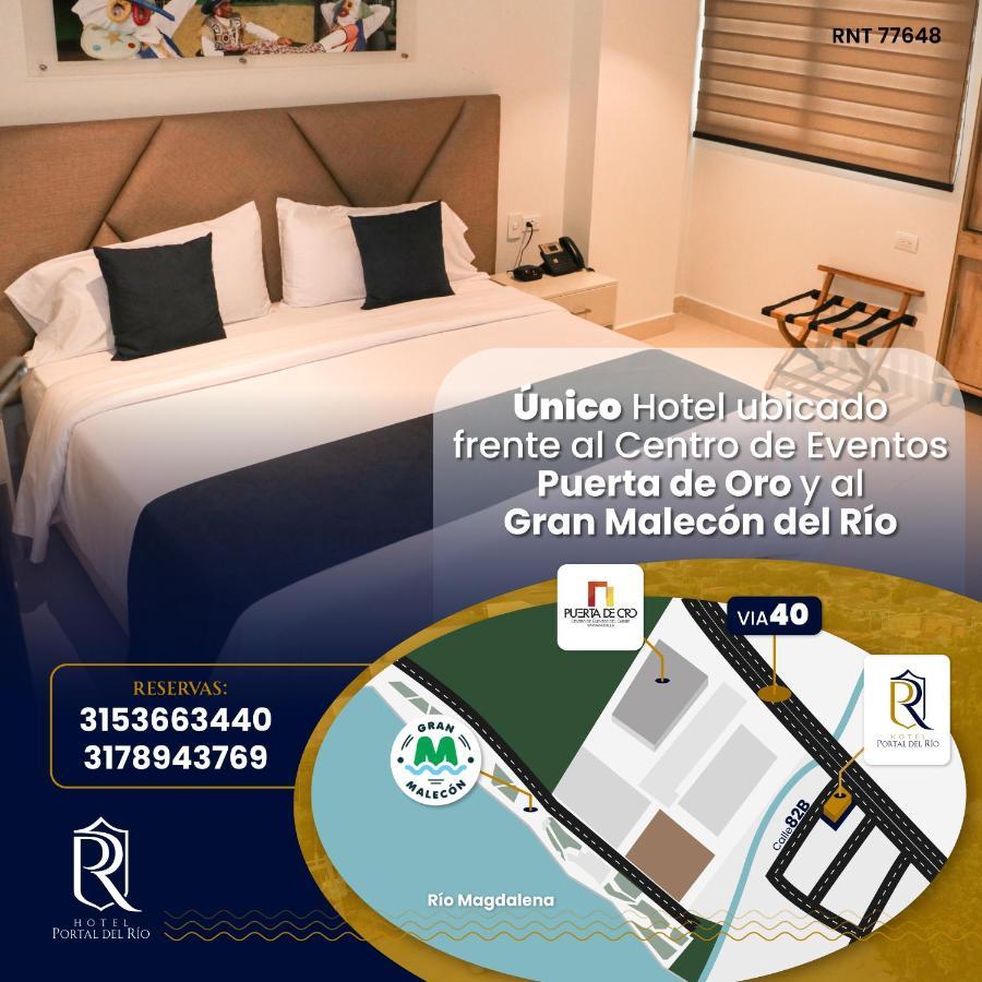 Hotel Portal Del Rio Barranquilla  Exteriör bild